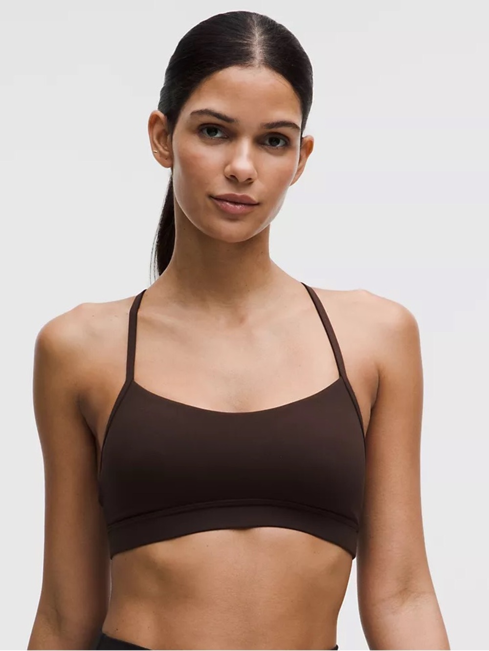 Flow Y Bra Nulu in Mahogany Muse